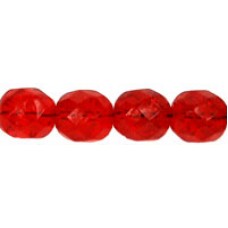 DG-5 Граненые Бусины 8мм Crackle - Siam Ruby (CK90080) - 300шт