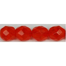 DG-5 Граненые Бусины 8мм Opal/Transparent Red (91220) - 300шт