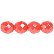 DG-5 Граненые Бусины 8мм Luster - Opaque Lt Red (L93190) - 300шт