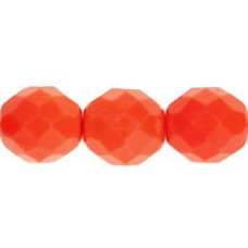 DG-6 Граненые Бусины 10мм Opaque Orange (93120) - 300шт