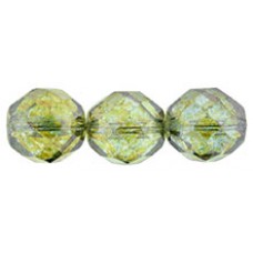 Граненые Бусины 12мм Luster - Transparent Green (LN00030) - 150шт