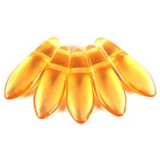 DG-10 Two Hole Daggers бусины 16х5мм Topaz (10060) - 600шт