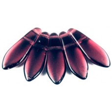 DG-10 Two Hole Daggers бусины 16х5мм Amethyst (20060) - 600шт