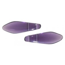 DG-10 Two Hole Daggers бусины 16х5мм Tanzanite (20510) - 600шт