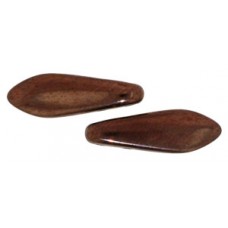 DG-10 Two Hole Daggers бусины 16х5мм Dk Bronze (LZ23980) - 600шт