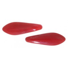 DG-10 Two Hole Daggers бусины 16х5мм Opaque Red (93200) - 600шт