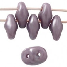 DG-7 SuperDuo бусины 5х2мм Luster - Opaque Amethyst (L23020) - 100гр