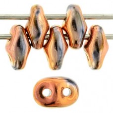 DG-7 SuperDuo бусины 5х2мм Jet - Full Capri Gold (27133JT) - 100гр DG-7 SuperDuo бусины 5х2мм Jet - Full Capri Gold (27133JT) - 100гр