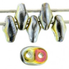 DG-7 SuperDuo бусины 5х2мм Full Marea - Jet (28003JT) - 100гр DG-7 SuperDuo бусины 5х2мм Full Marea - Jet (28003JT) - 100гр