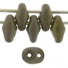 DG-7 SuperDuo бусины 5х2мм Opaque Olivine - Copper Picasso (MLG53420) - 100гр DG-7 SuperDuo бусины 5х2мм Opaque Olivine - Copper Picasso (MLG53420) - 100гр