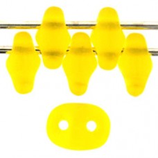 DG-7 SuperDuo бусины 5х2мм Matte - Jonquil (M80020) - 100гр