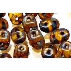 DG-7 SuperDuo бусины 5х2мм Jonquil - Picasso (T80020) - 100гр