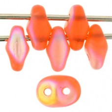 DG-7 SuperDuo бусины 5х2мм Matte - Hyacinth AB (MX90030) - 100гр