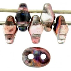 DG-7 SuperDuo бусины 5х2мм Magic Line - Red/Brown (95200CR) - 100гр