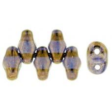 DG-7 MiniDuo бусины 5х2мм Bronze - Crystal (B00030) - 50гр