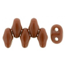 DG-7 MiniDuo бусины 5х2мм Opaque Umber (13600) - 50гр