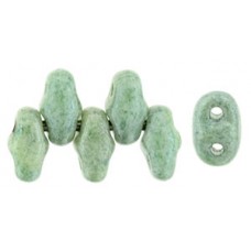 DG-7 MiniDuo бусины 5х2мм Luster - Green (14459WH) - 50гр