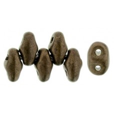 DG-7 MiniDuo бусины 5х2мм Matte - Dk Bronze (MLZ23980) - 50гр