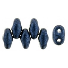 DG-7 MiniDuo бусины 5х2мм Metallic Suede - Dk Blue (79032MJT) - 50гр