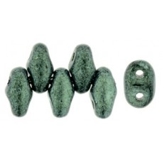 DG-7 MiniDuo бусины 5х2мм Metallic Suede - Lt Green (79051MJT) - 50гр