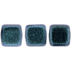 DG-10 Two Hole Tile бусины 6мм Polychrome - Indigo Orchid 	 (94105JT)