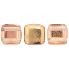 DG-10 Two Hole Tile бусины 6мм Apollo - Gold 	 (C00030)