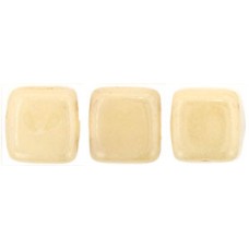 DG-10 Two Hole Tile бусины 6мм Luster - Opaque Champagne 	 (LC02010)