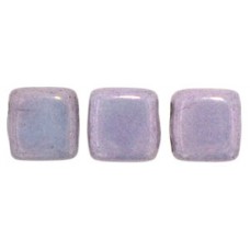 DG-10 Two Hole Tile бусины 6мм Luster - Metallic Amethyst 	 (LE02010)