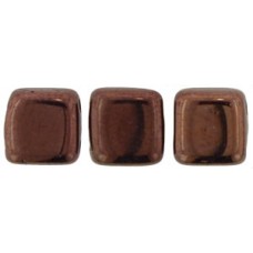 DG-10 Two Hole Tile бусины 6мм Dk Bronze 	 (LZ23980)