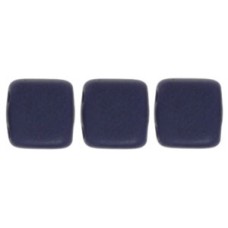 DG-10 Two Hole Tile бусины 6мм Matte - Navy 	 (M33410)