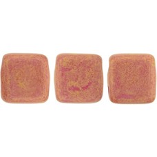 DG-10 Two Hole Tile бусины 6мм Pacifica - Watermelon 	 (S1001WH)