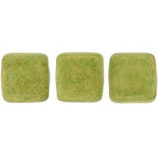 DG-10 Two Hole Tile бусины 6мм Pacifica - Avacado 	 (S1005WH)