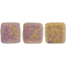 DG-10 Two Hole Tile бусины 6мм Pacifica - Fig 	 (S1008WH)