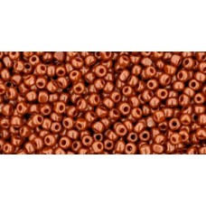 Японский бисер шарлотта TOHO Beads 15/0 Opaque Terra Cotta (46L)
