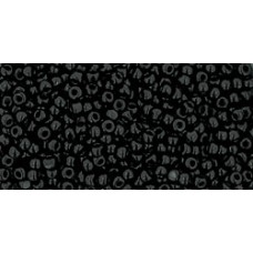 Шарлотта ТОХО 15/0 Opaque Jet (49) - 100гр