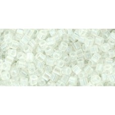 Кубик ТОХО 1,5мм Transparent-Rainbow Crystal (161) - 250гр
