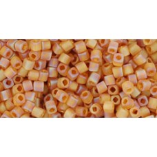 Кубик ТОХО 1,5мм Transparent-Rainbow-Frosted Dk Topaz (162CF) - 250гр