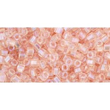 Кубик ТОХО 1,5мм Transparent-Rainbow Rosaline (169) - 250гр