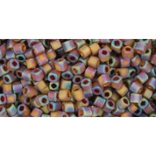 Кубик ТОХО 1,5мм Transparent-Rainbow-Frosted Smoky Topaz (177F) - 250гр