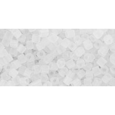 Кубик ТОХО 1,5мм Transparent-Frosted Crystal (1F) - 250гр