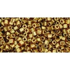 Кубик ТОХО 1,5мм Gold-Lustered Transparent Pink (421) - 250гр