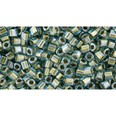 Кубик ТОХО 1,5мм Gold-Lined Aqua (990) - 250гр