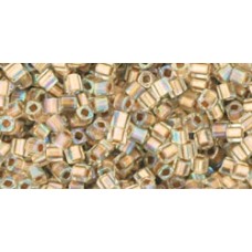 Кубик ТОХО 1,5мм Gold-Lined Rainbow Crystal (994) - 250гр
