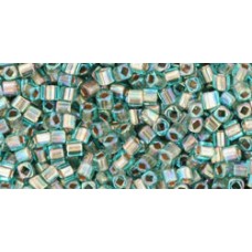 Кубик ТОХО 1,5мм Gold-Lined Rainbow Aqua (995) - 250гр