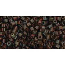 Японский бисер кубик TOHO Beads 1,5мм HYBRID Pepper Red - Picasso (Y304)