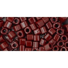 Японский бисер кубик TOHO Beads 3мм Opaque Oxblood (46)