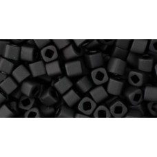 Кубик ТОХО 3мм Opaque-Frosted Jet (49F) - 250гр