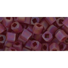 Кубик ТОХО 4мм Transparent-Rainbow-Frosted Ruby (165CF) - 250гр