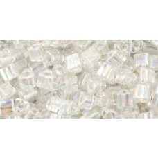 Треугольный ТОХО 8/0 Transparent-Rainbow Crystal (161) - 250гр
