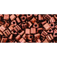 Японский треугольный бисер TOHO Beads 8/0 Dk Bronze (222)